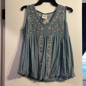 Teal shirt- size small - Knox Rose